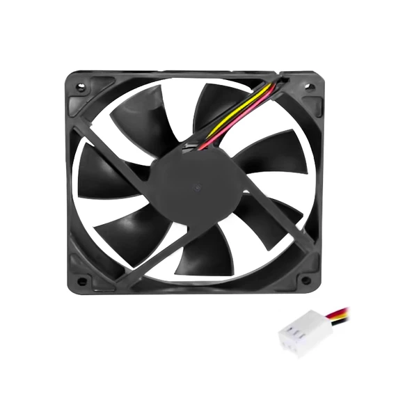 Powermaster IC-216 Fırçasız DC Fan 80X80x25mm 12Volt 2Pin - 2