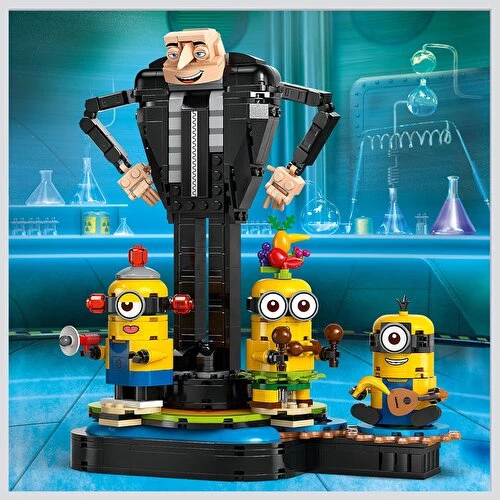 LEGO Despicable 75582 Me 4 Gru ve Minyonlar (839 Parça) - 5