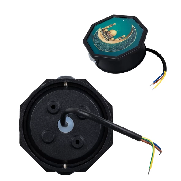 Powermaster PM-24446 3000K Taç Mahal Dekoratif Led Duvar Aplik 115x115x51 mm - 2