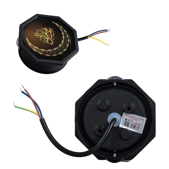 Powermaster PM-24447 3000K Hilal Dekoatif Led  Duvar Aplik 115x115x51 mm - 5