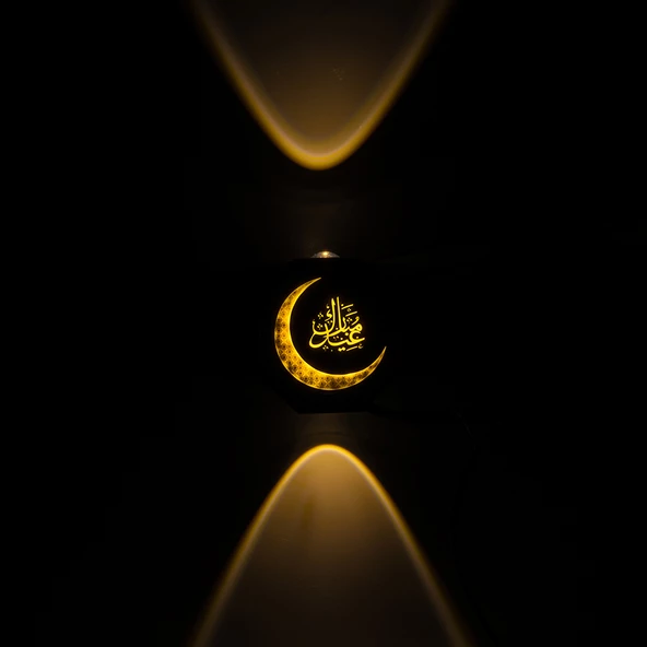 Powermaster PM-24447 3000K Hilal Dekoatif Led  Duvar Aplik 115x115x51 mm - 3