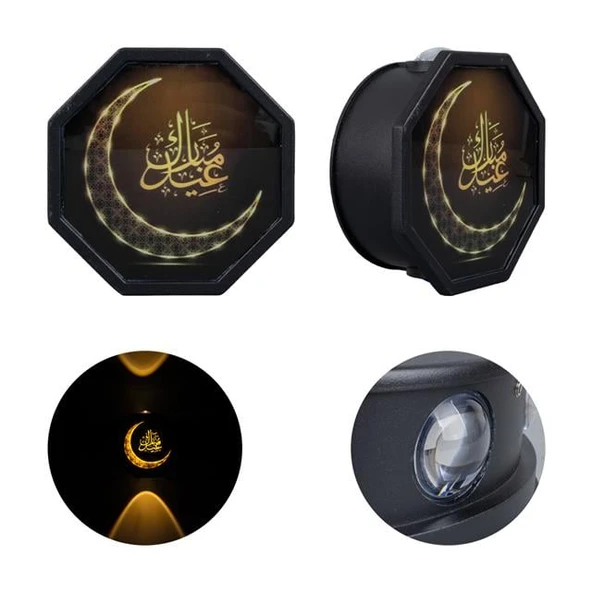 Powermaster PM-24447 3000K Hilal Dekoatif Led  Duvar Aplik 115x115x51 mm - 4