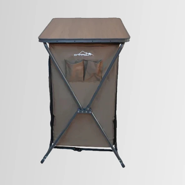 Nurgaz NG C155 Campout Tek Kapılı Kamp Mutfağı - 6