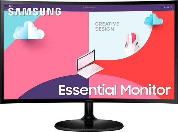 SAMSUNG LS27C362EAUXUF 27" 4 MS 75 Hz AMD FreeSync Essential Monitör