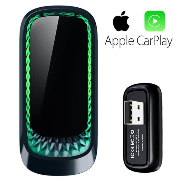 Powermaster PM-24508 Wireless Kablosuz Apple iphone Carplay Araç İçi Ekran yansıtma 4.0 Versiyon - Resim 5