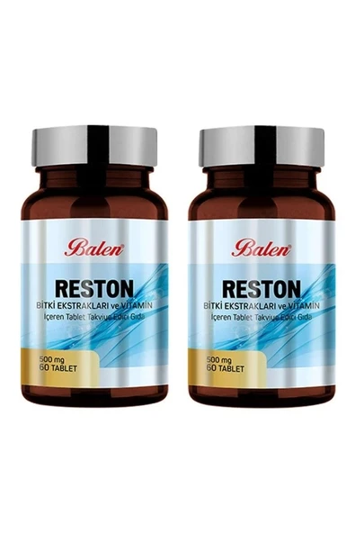 Balen Reston Takviye Edici Gıda 500 mg 2'li Paket 60 Tablet