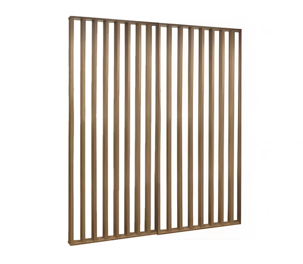 Ahşap Çıtalı Paravan Oda Ayırıcı Seperatör Duvar 200 x 280 cm - 2