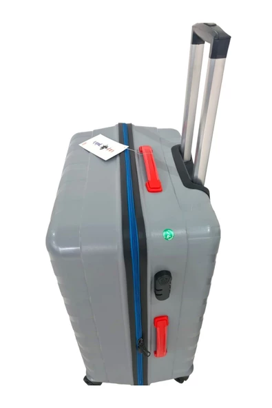 Kapella Cap Polo'S Valiz Gri Kırılmaz Pp Kabin Boy - 4