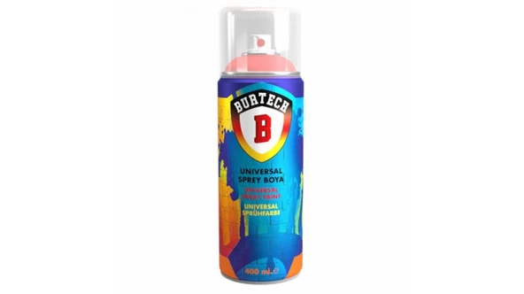 BURTECH ÜNİVERSAL 400 ML RAL9010 MAT BEYAZ SPREY BOYA