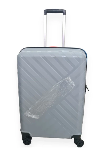 Kapella Cap Polo'S Valiz Gri Kırılmaz Pp Kabin Boy - 3