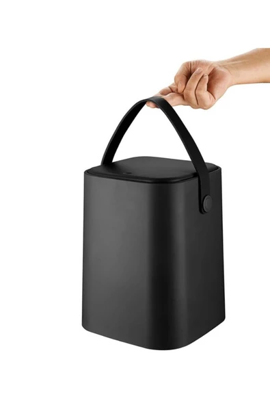Tuffex Sihirli Çöp Kovası 8 Lt Siyah - 2