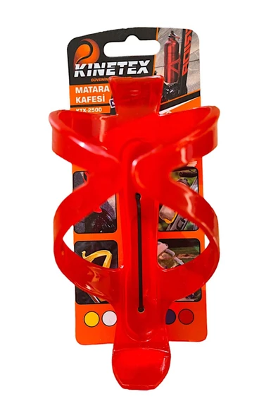 Knitex Kırmızı Bisiklet Suluk Kafesi Plastik Ktx-2500