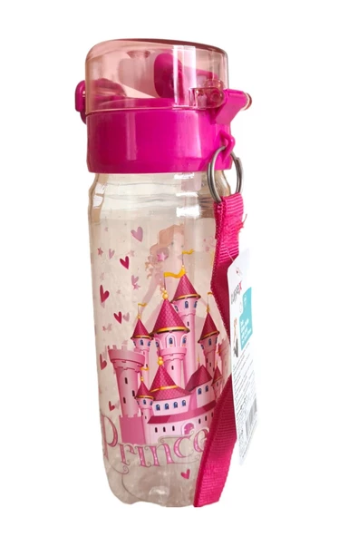 Tuffex Matara Pipetli 500Ml Solo Tp705 Pembe Prenses Desenli