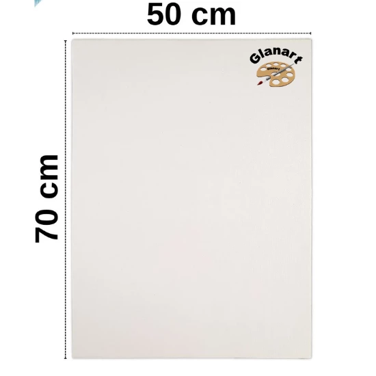 50X70 cm prolüks resim tuvali 1 adet ( yağlı,guaj,akrilik ve sulu boya için )