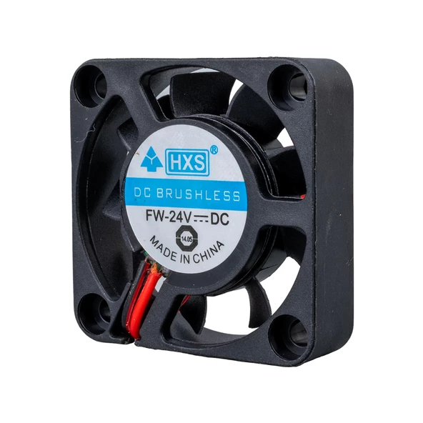 Ayt Powermaster IC-216 2 Pin Kablolu 40X40X10 Mm 24 Volt Fırçasız DC Kasa Fanı Soğutucu Fan 4x4x1 cm - Resim 2