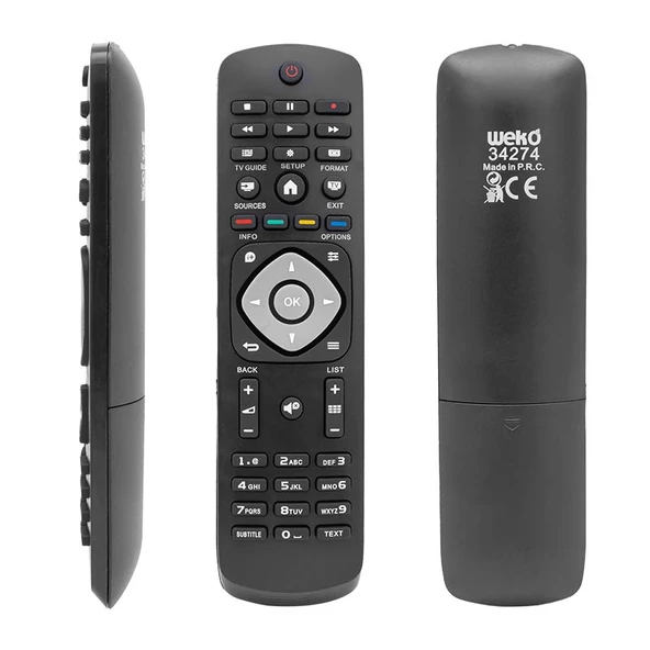 Philips 32PFK4100/12 - 55PUS7170 - 49PUS7170 Lcd-Led Tv Kumandası RM-L1225 - 2