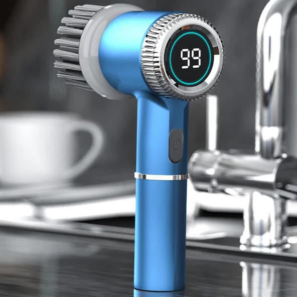 Mioji Mio CB160 Yeni Nesil 2000mAh Çok Amaçlı Temizlik Fırçası - Mavi - 2