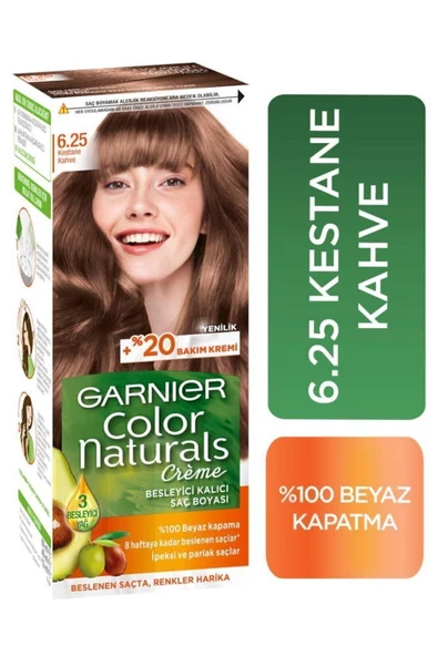 Garnıer Naturel Color Saç Boyası-6.25