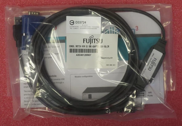 FUJITSU CONSOLE SWITCH ADAPTER KVM S3 3M KABLO (S26361-F4473-L230)