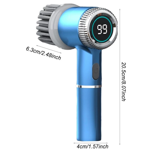 Mioji Mio CB160 Yeni Nesil 2000mAh Çok Amaçlı Temizlik Fırçası - Beyaz - 10