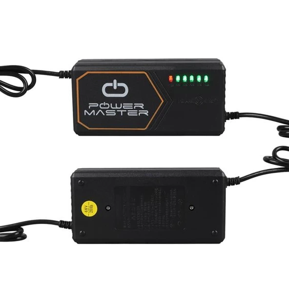 Powermaster PM-31124 48 Volt - 20 Amper Elektrikli Bisiklet Şarj Cihazı - Resim 8