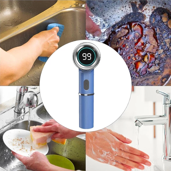 Mioji Mio CB160 Yeni Nesil 2000mAh Çok Amaçlı Temizlik Fırçası - Beyaz - 9