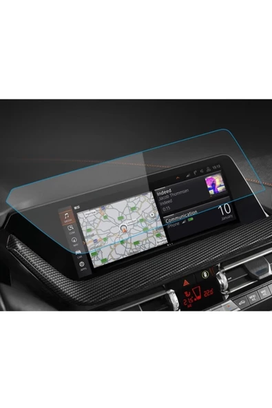 DKMProtect Bmw 1 Serisi F40 10.25 Inc Multimedya Ekran Koruyucu Kırılmaz Şeffaf Temperli Nano Cam - 2
