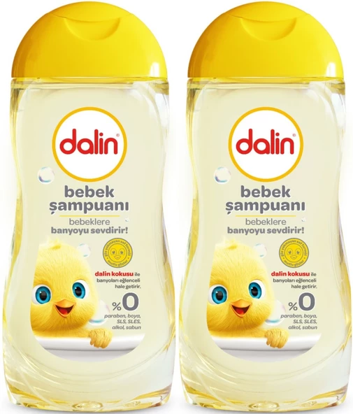 Dalin Bebek Şampuanı 200ML Klasik (2 Li Set)