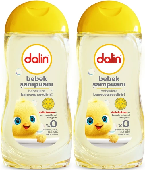 Dalin Bebek Şampuanı 200ML Klasik (2 Li Set)
