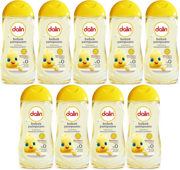 Dalin Bebek Şampuanı 200ML Klasik (9 Lu Set)