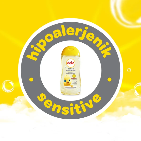 Dalin Bebek Şampuanı 200ML Klasik (2 Li Set) - 5