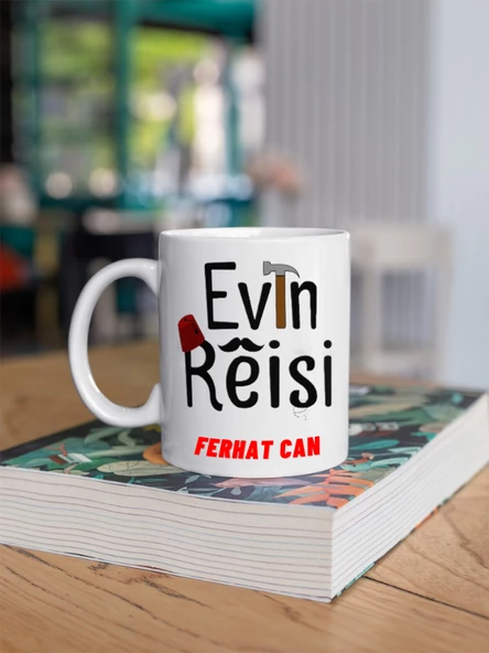 Kişiye Özel İsimli Aile Kupa Bardak Seti Tasarım Hediyelik - 3