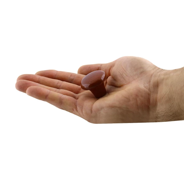 Mobilya Düğme Sert Plastik Ceviz Dolap Mutfak Dolabı Çekmece Dolap Kapak Kulpu Kulbu Kulp - Resim 4