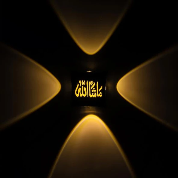 Powermaster PM-24448 3000K Maşallah Dekoratif LED Duvar Aplik - 6