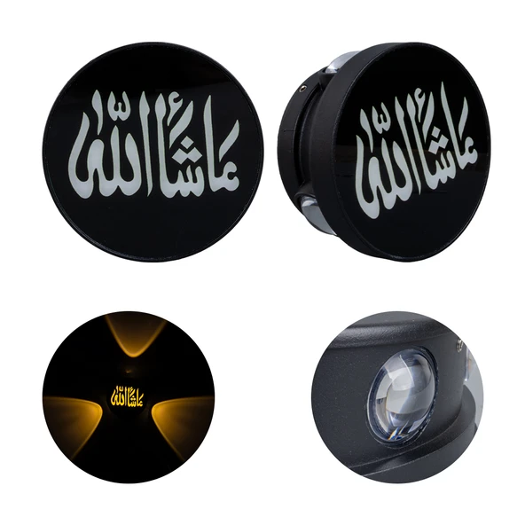 Powermaster PM-24451 3000K Maşallah Dekoratif LED Duvar Aplik