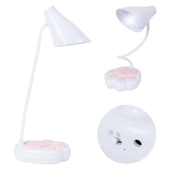 Powermaster JF-1623 20 LED'li 2.5 Watt Şarjlı Esnek Masa Lambası (OM-114) - Dokunmatik Ve USB Şarjlı - 4