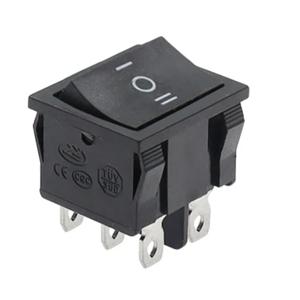 IC-130 Orta Boy Işıksız On-Off-On Anahtar 6P