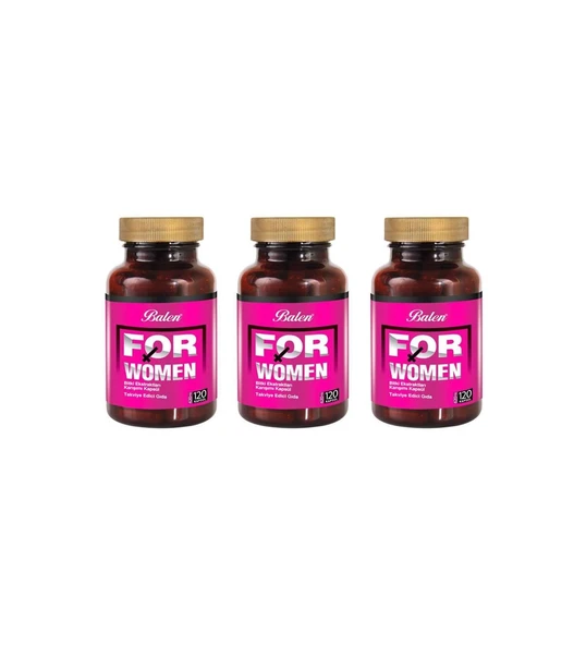 Balen For Woman 620 mg 120 Kapsül 3 Adet