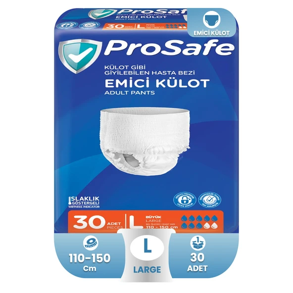 Prosafe Yetişkin Büyük Boy (L) Emici Külot 30'lu - 1
