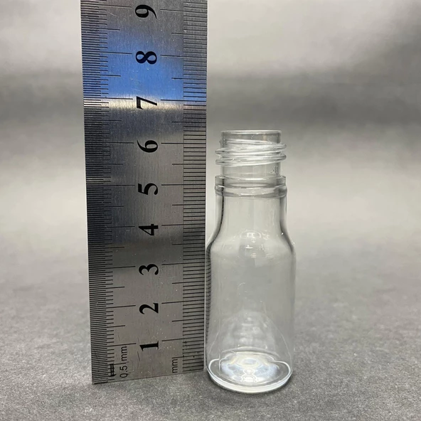 10 Ml Plastik Şişe Cam Damlalıklı  , Gümüş Metal Kapaklı , 10 Cc Cam Damlalıklı PE Şişe x 10 Adet - 3