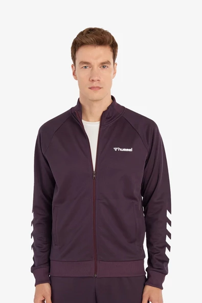 Hummel Hmlfalconzo Zip Erkek Mor Eşofman Üstü 921133-4073