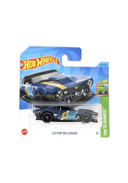 Hot Wheels Tekli Arabalar Custom '68 Camaro (1/64) HKG68 ürün görseli 1
