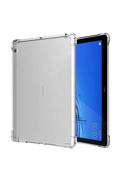 Huawei Mediapad T3 10'' Inç (Ags-L09, Ags-L03, Ags-W09) Kılıf Airbag Darbe Emici Nitro Shock Silikon