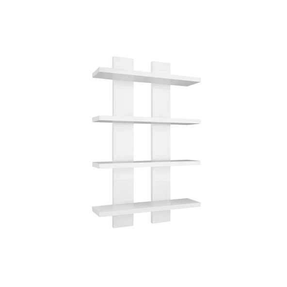 Modilayn NERGİS 4 Lü Duvar Rafı, Moderen Ahşap, baharatlık, çerçeve, Kitaplık - 4