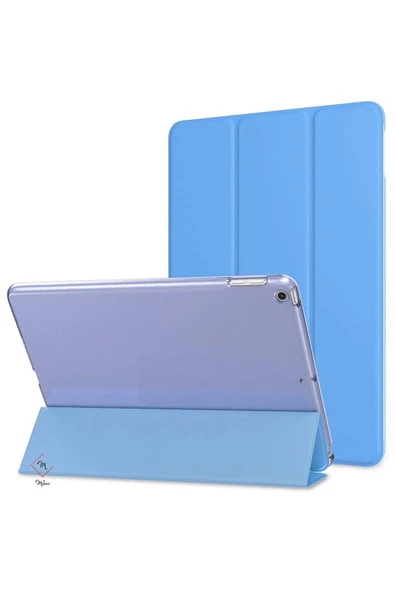 Apple Ipad Air 1 Air 2 9.7" Pu Deri Smart Standlı Case A1474 A1475 A1476 A1566 A1567 Turkuaz