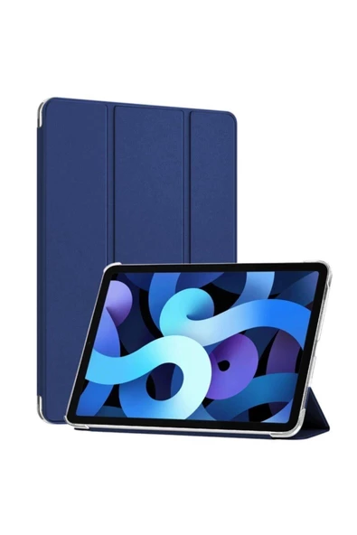 Ipad Air 4 2020 10.9 Inch 4. Nesil Kılıf Smart Cover Standlı Arkası Şeffaf