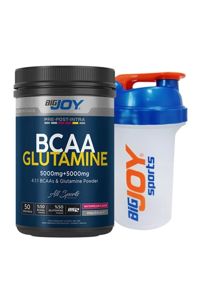 Big Joy Big2 BCAA + Glutamine 600 Gr +2 HEDİYELİ