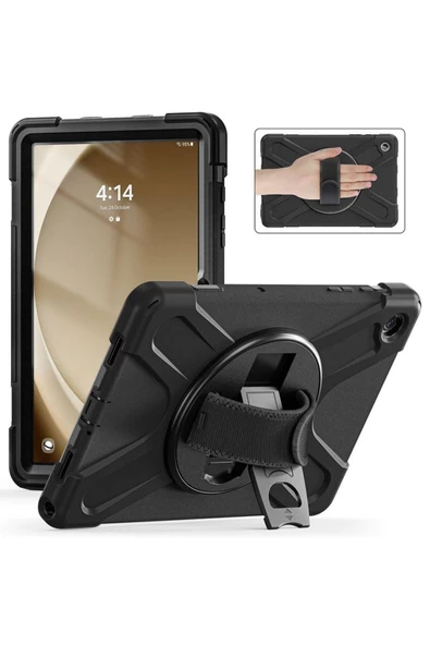 Samsung Galaxy Tab A9 Plus X210 X215 X216 Defender Askılı Zırhlı Tank Case