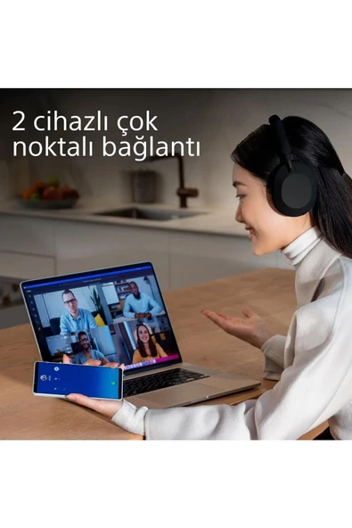 Sony Wh-1000xm5 Tamamen Kablosuz Gürültü Engelleme Özellikli Kulaklık- beyaz - 6
