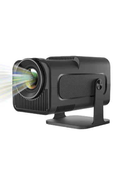 Torima  HY320 Siyah Taşınabilir Sinema Projektörü 4K 1080P Ev Sineması Bluetooth Android Akıllı Projeksiyon Wifi - 7